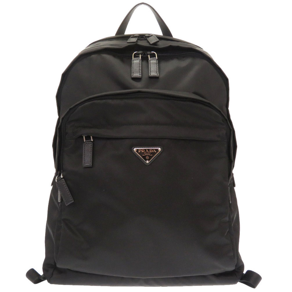 Prada Nylon Black Tessuto Montagn Rucksack Backpack Bag